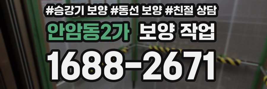 안암동2가 보양 작업