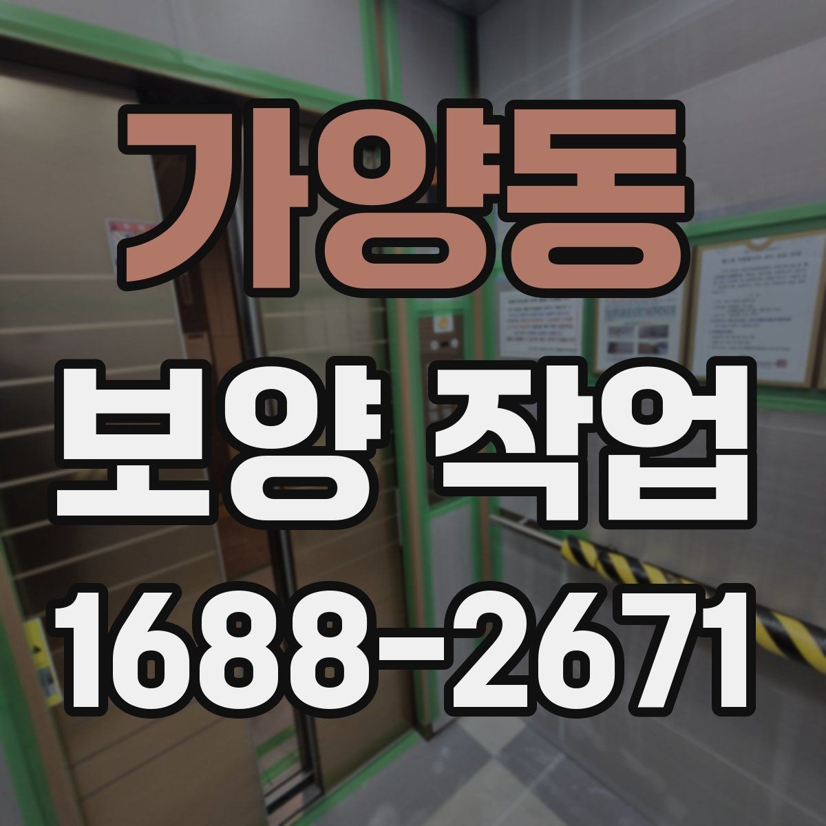 가양동 보양 작업 전후로 비교해보는 점검 항목