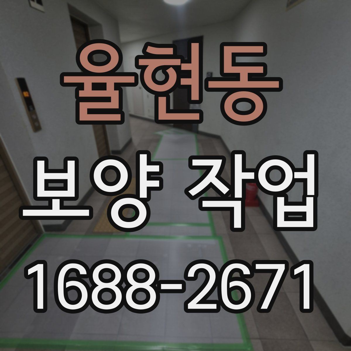 율현동 보양 작업 후 재점검이 필요한 이유