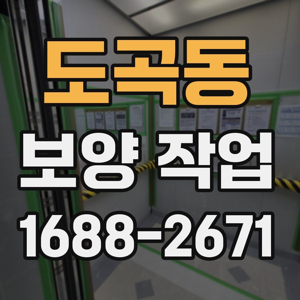도곡동 보양 작업 일정이 지연되는 주요 이유