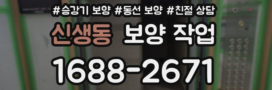 신생동 보양 작업
