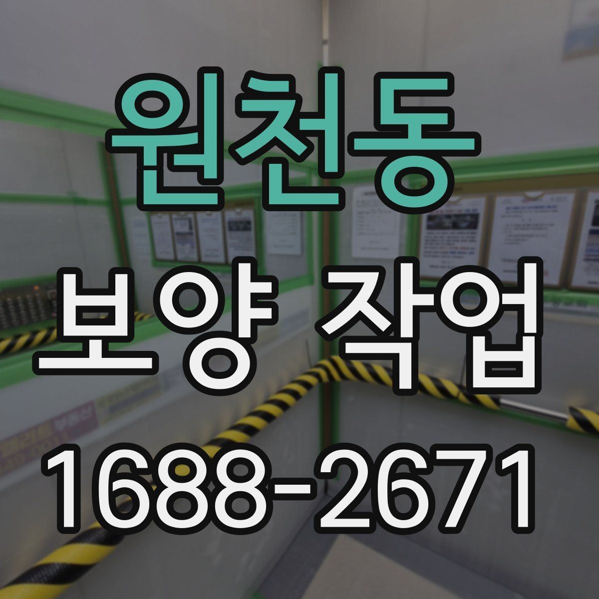 원천동 보양 작업 비용과 진행 과정 알아보기
