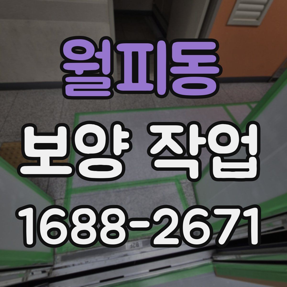 월피동 보양 작업 업체를 고를 때 보는 항목