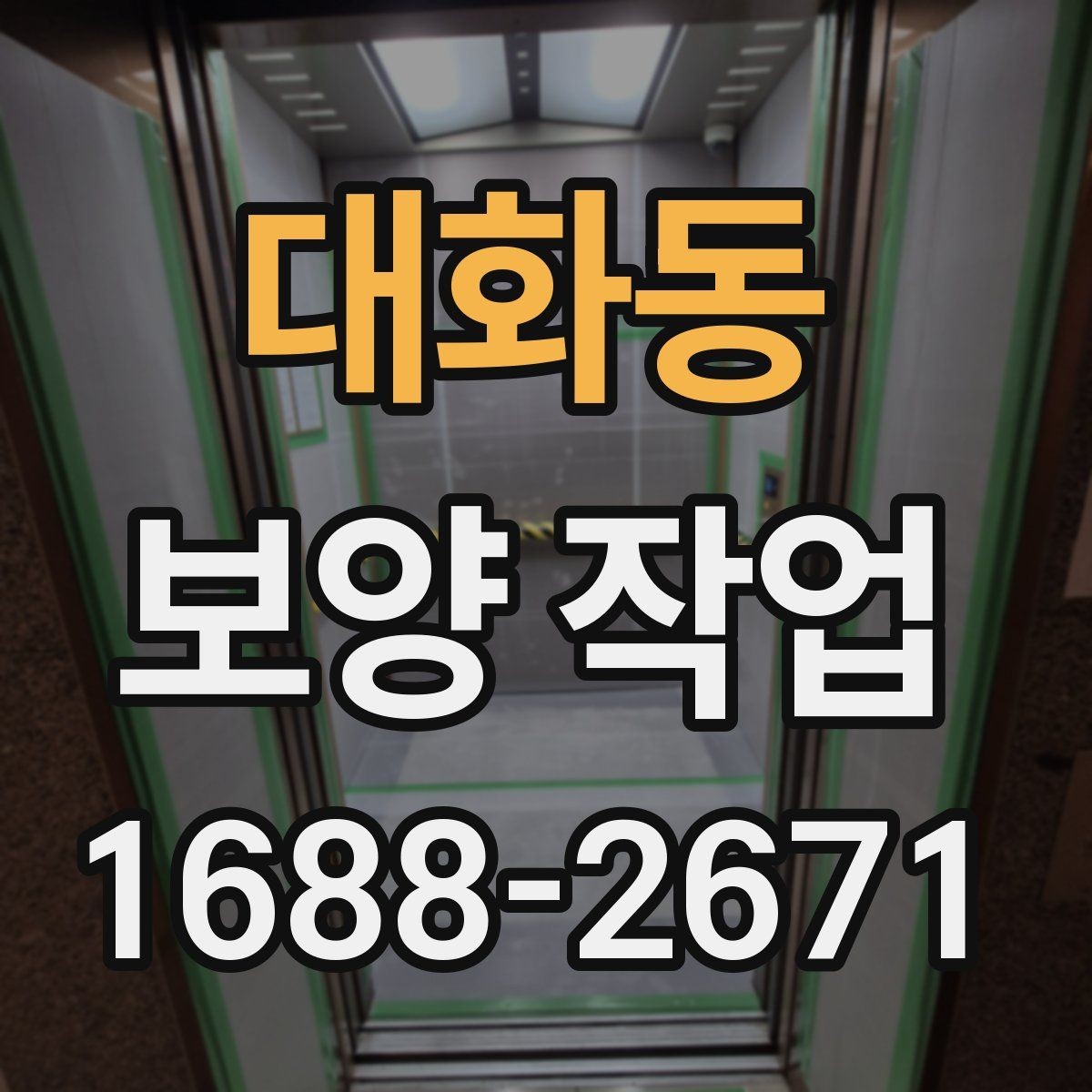 대화동 보양 작업 후 복원 상태를 확인하는 법