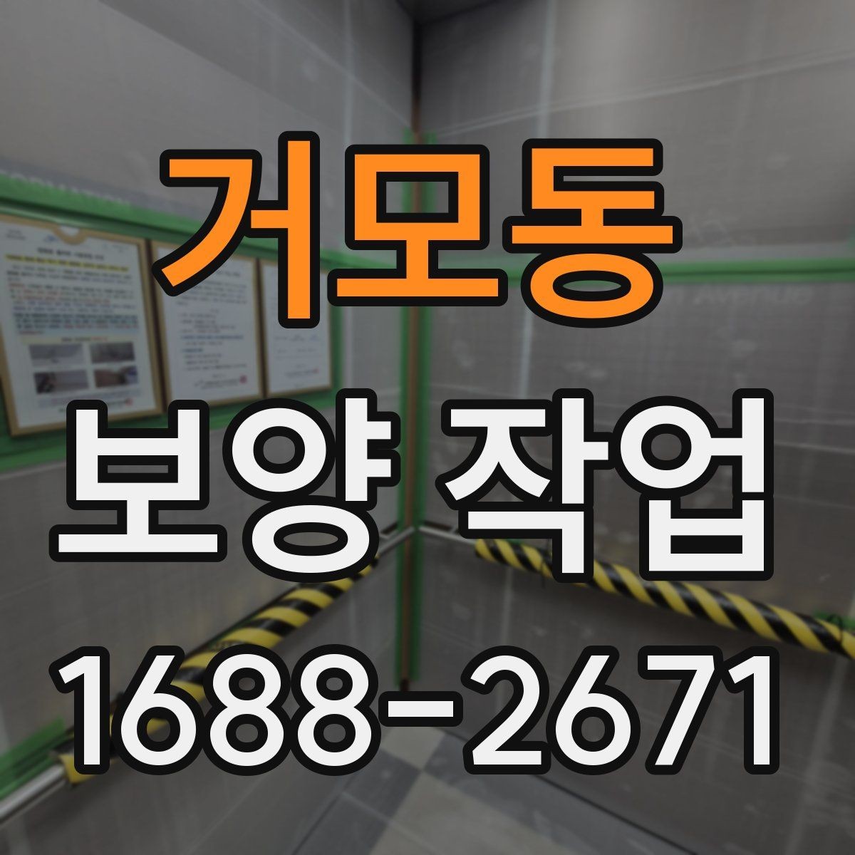거모동 보양 작업 전후 차이와 현장 체크포인트