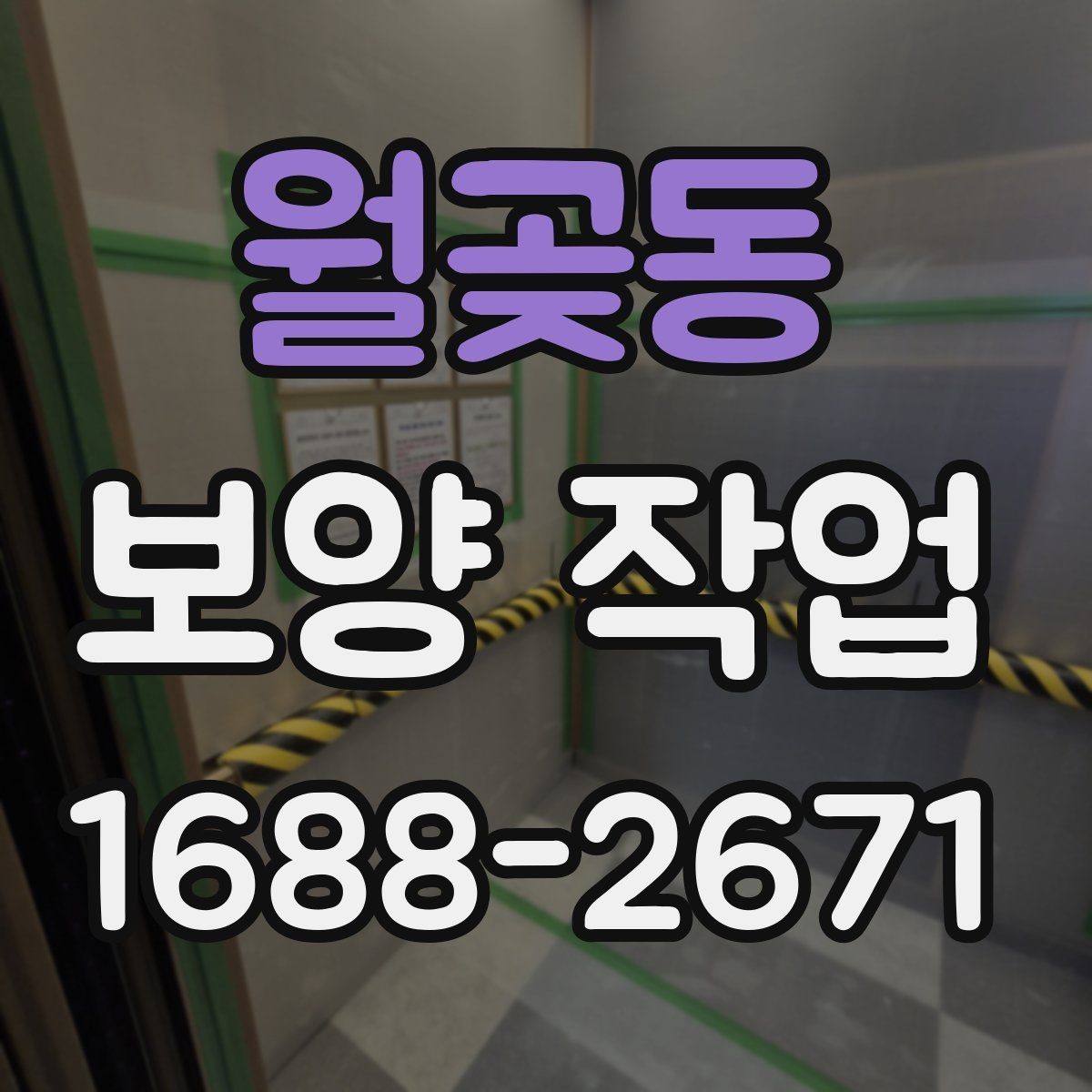 월곶동 보양 작업 현장별 차이와 대응 전략