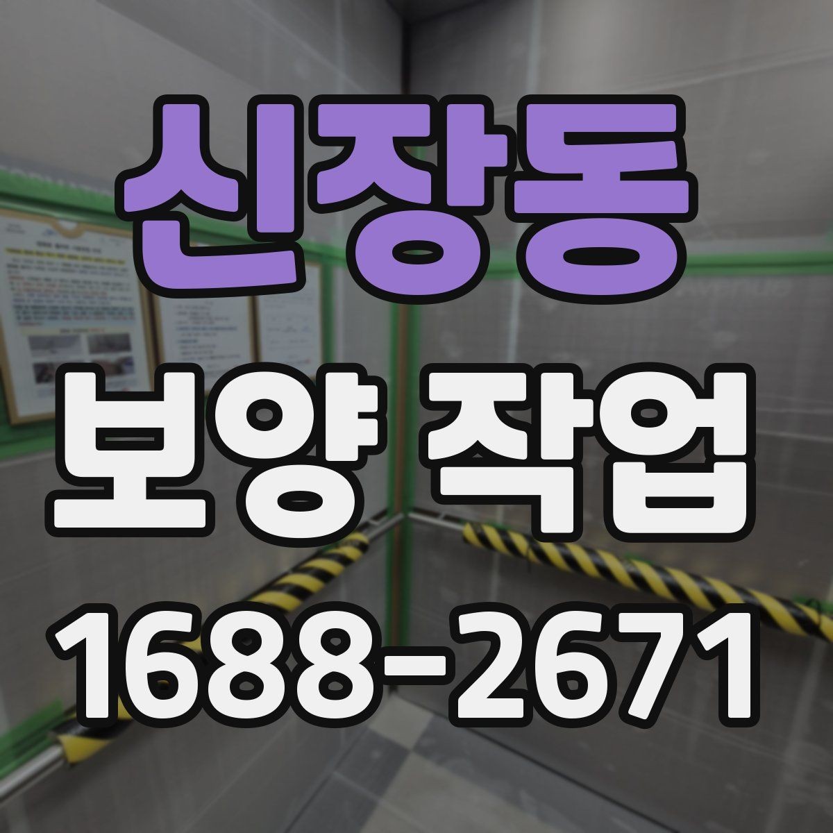 신장동 보양 작업 비교 시 자재와 방식의 차이