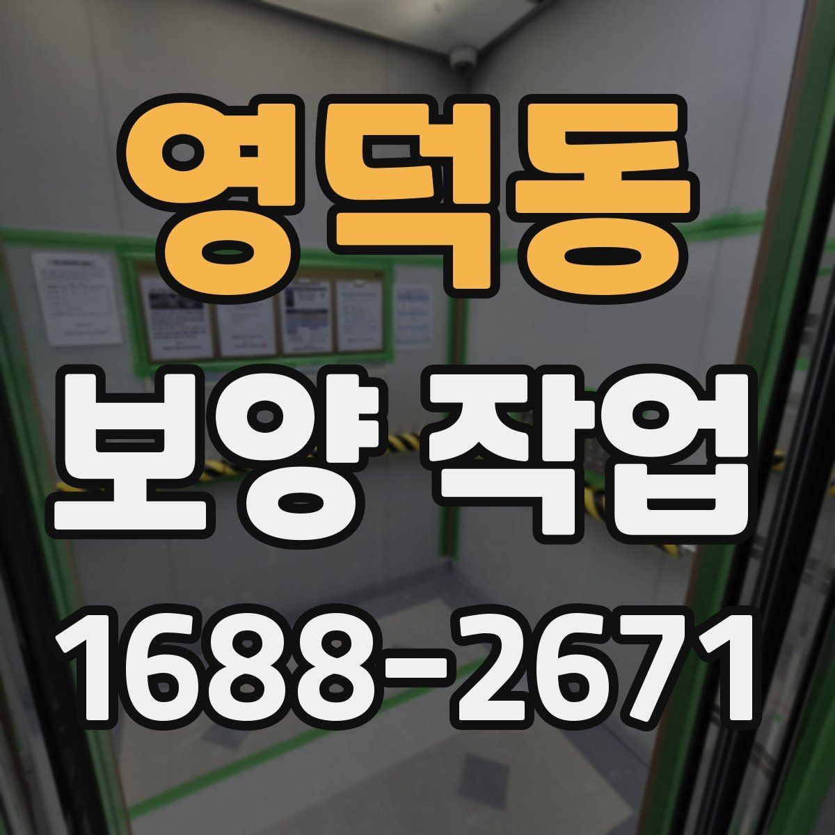 영덕동 보양 작업 일정이 길어지는 이유와 대응