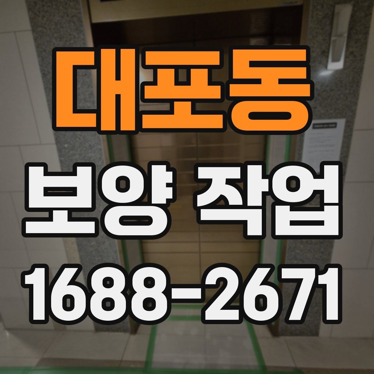 대포동 보양 작업 현장별 차이와 대응 전략