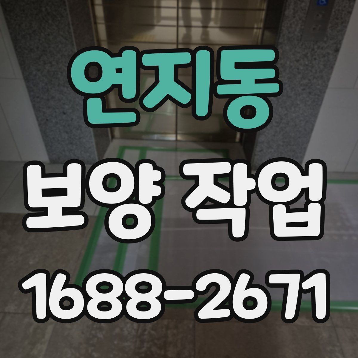 연지동 보양 작업 비용과 진행 전 확인할 점