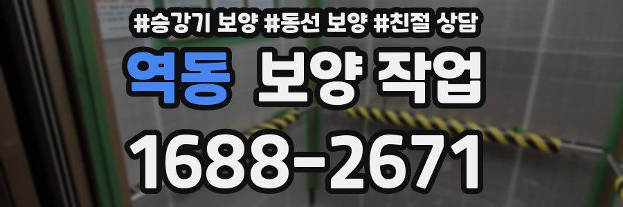 역동 보양 작업