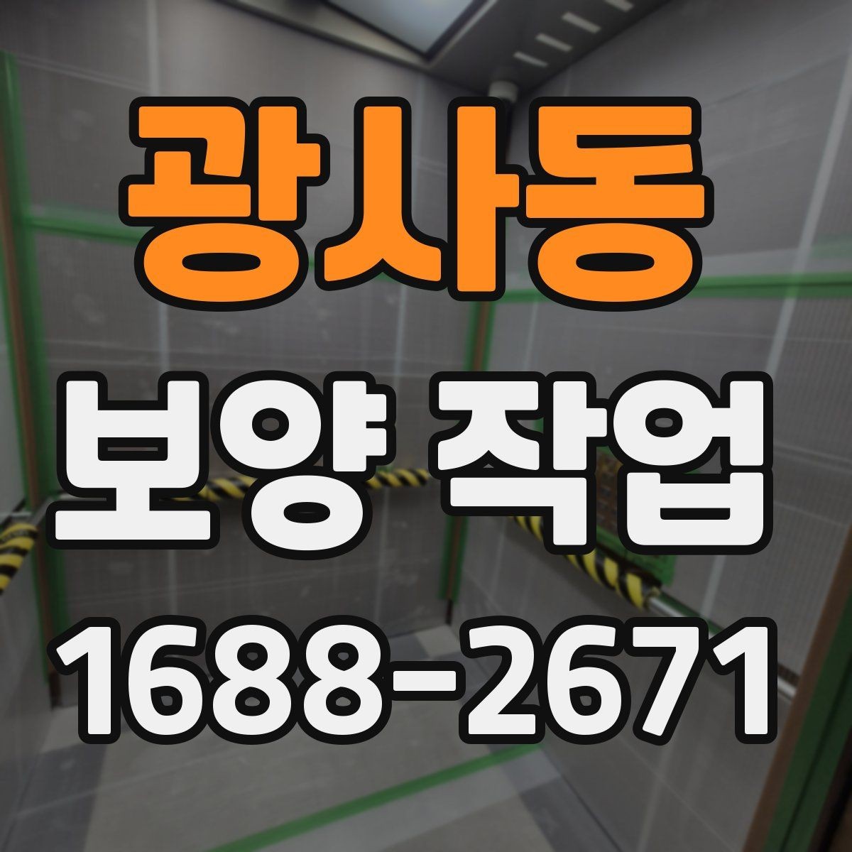 광사동 보양 작업 보양 자재 선택 기준과 차이