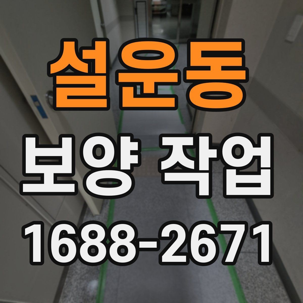 설운동 보양 작업 진행 전후로 비교해야 할 항목
