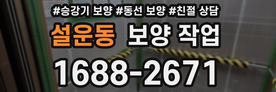설운동 보양 작업