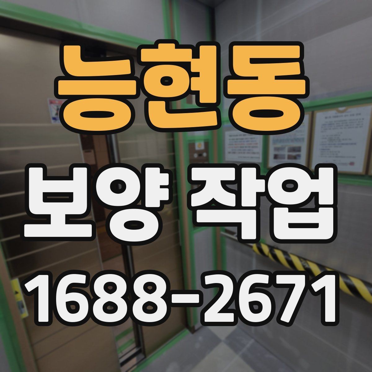 능현동 보양 작업 전 체크해야 할 핵심 사항