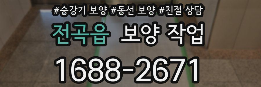 전곡읍 보양 작업