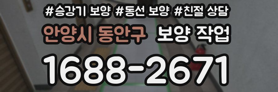 안양시 동안구 보양 작업