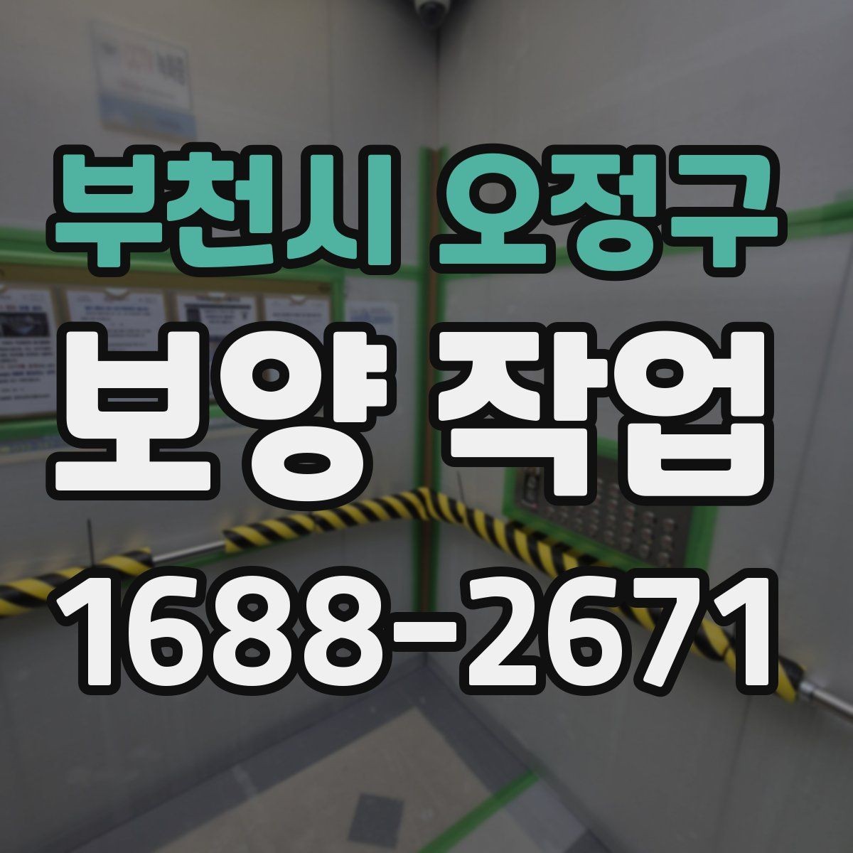 부천시 오정구 보양 작업 후 손상 여부를 살피는 체크리스트