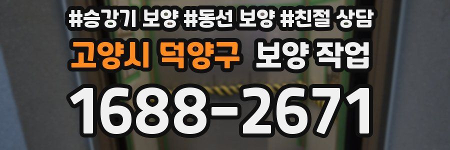 고양시 덕양구 보양 작업