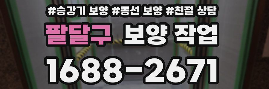 팔달구 보양 작업