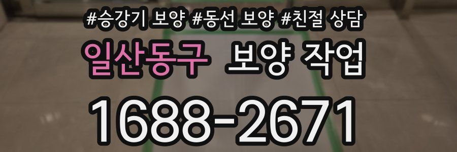 일산동구 보양 작업
