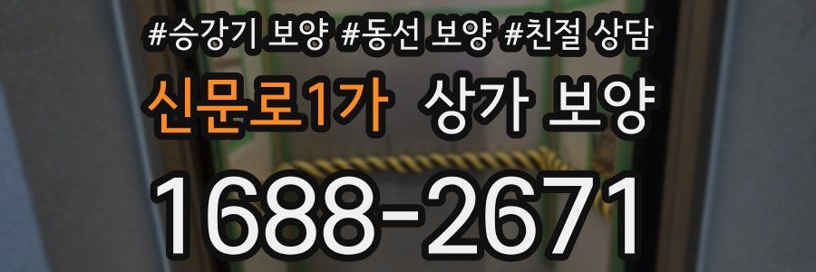 신문로1가 상가 보양