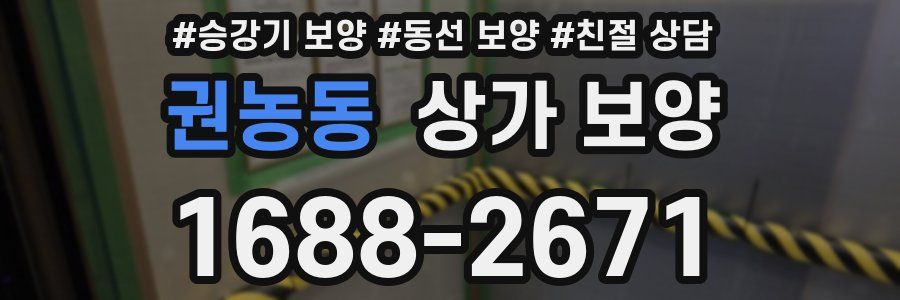 권농동 상가 보양