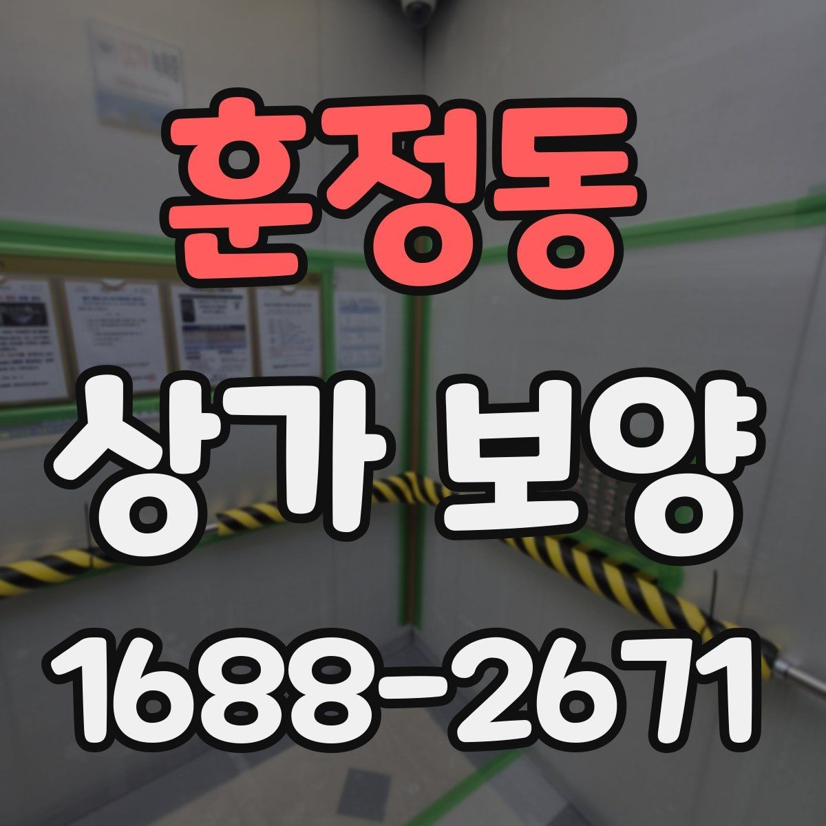 훈정동 상가 보양 계획 세울 때 필요한 정보