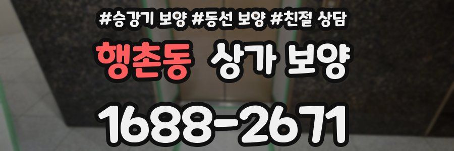 행촌동 상가 보양