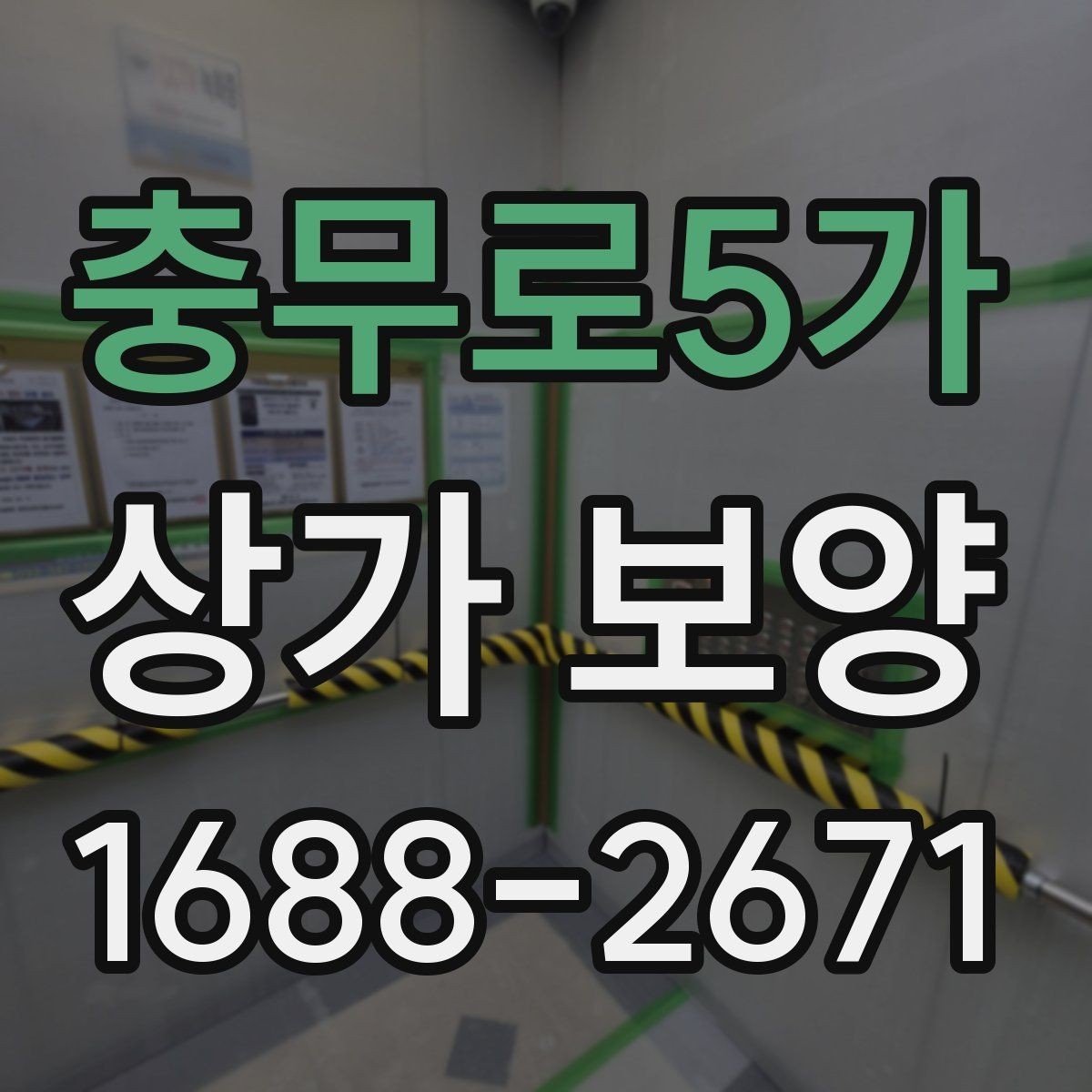 충무로5가 상가 보양 범위가 달라지는 이유