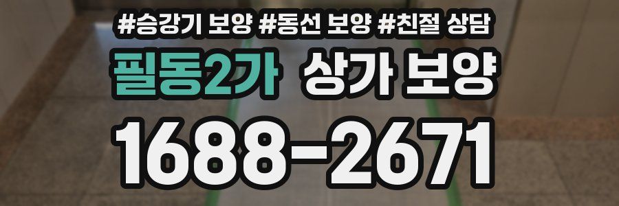 필동2가 상가 보양