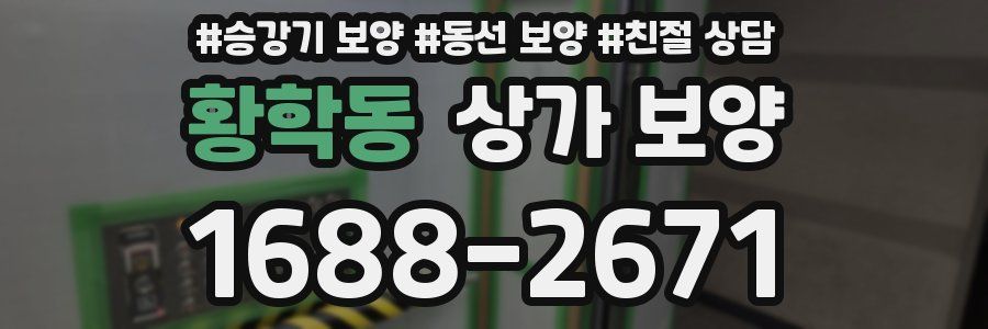 황학동 상가 보양