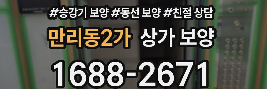 만리동2가 상가 보양