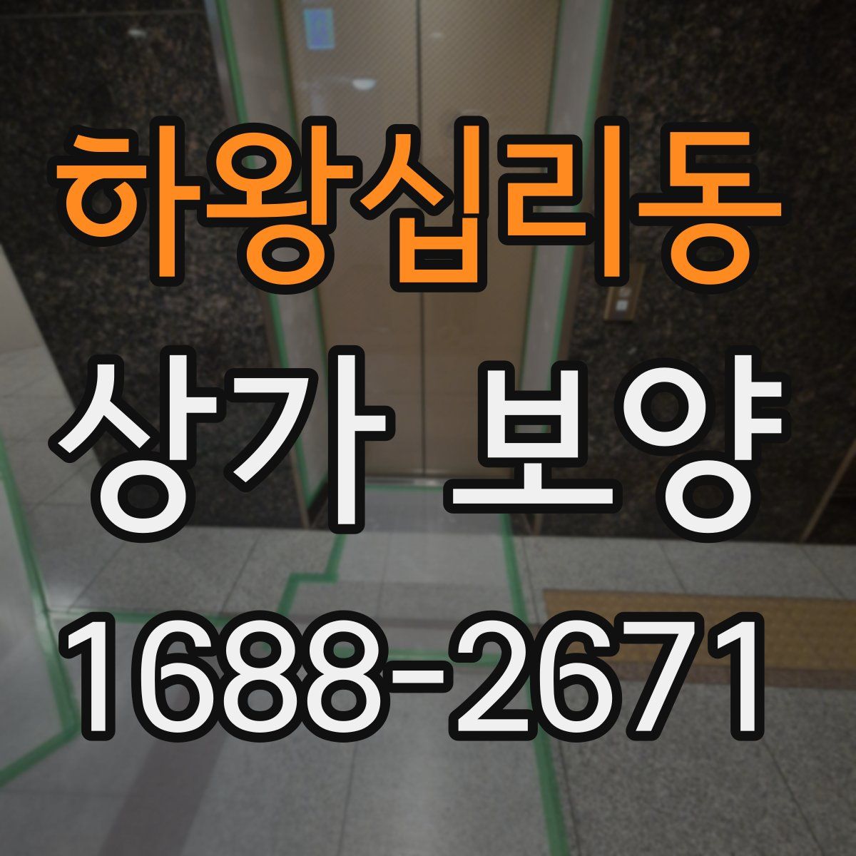 하왕십리동 상가 보양