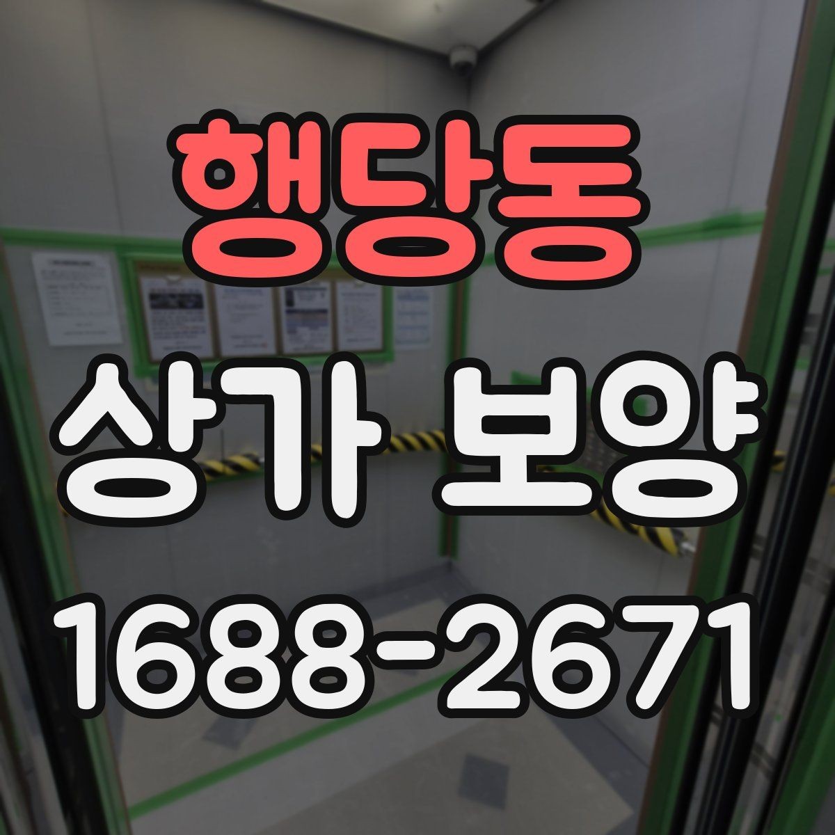 행당동 상가 보양 후 손상 방지 관리법