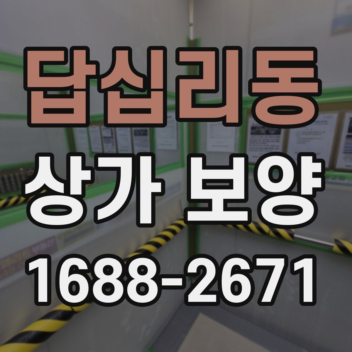 답십리동 상가 보양 전 체크해야 할 핵심 포인트
