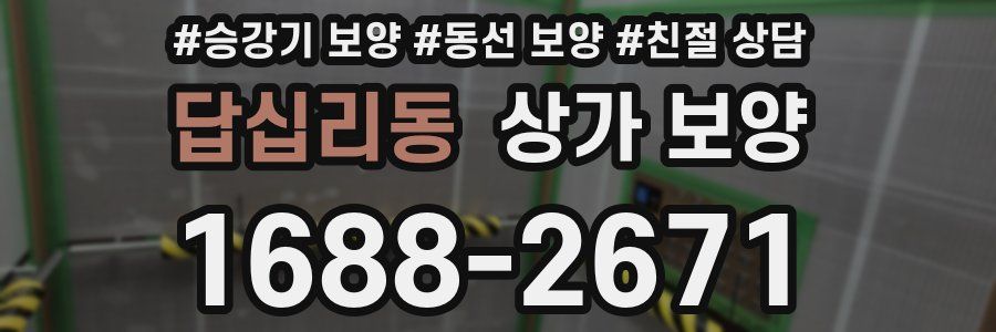 답십리동 상가 보양