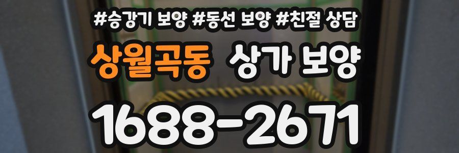 상월곡동 상가 보양