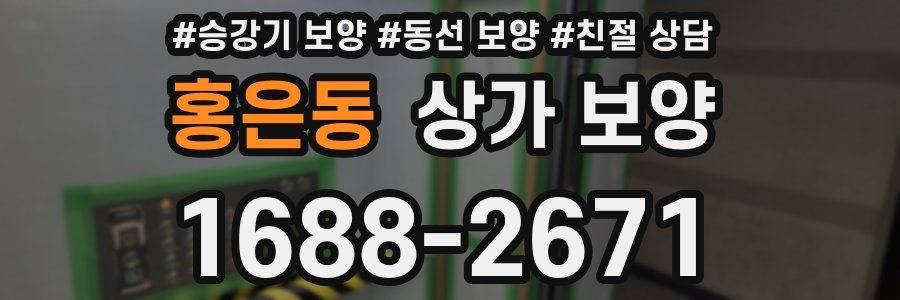 홍은동 상가 보양