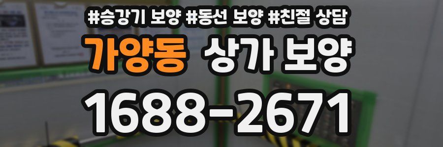 가양동 상가 보양