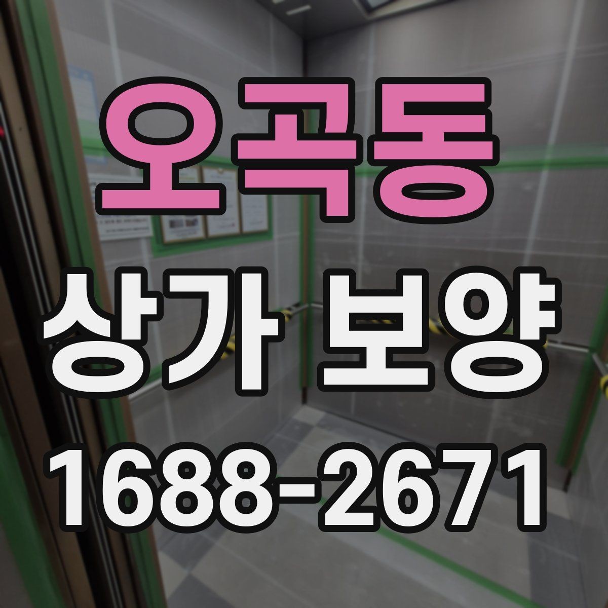 오곡동 상가 보양 작업의 기본 개념과 활용
