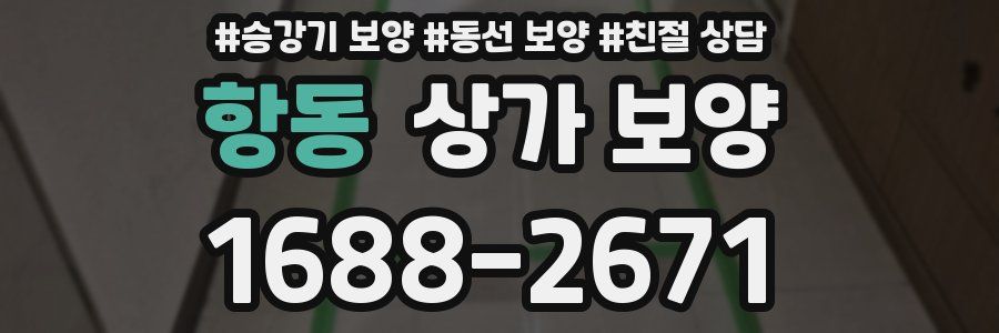 항동 상가 보양