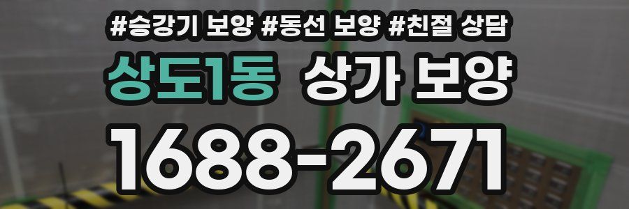 상도1동 상가 보양