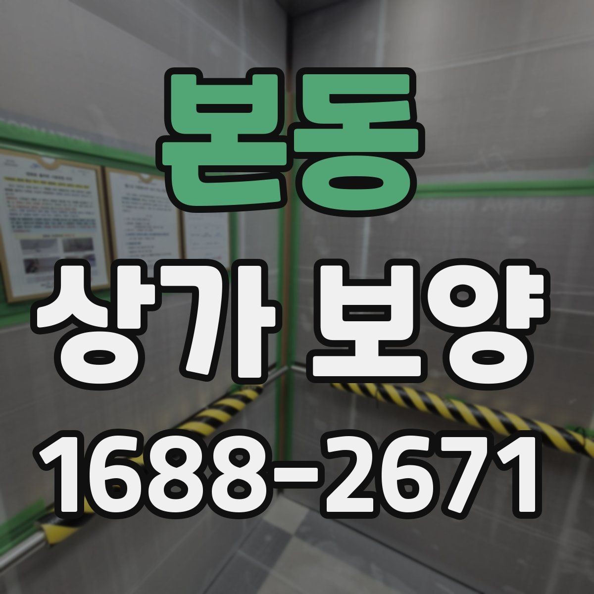 본동 상가 보양 단계별 진행 방식