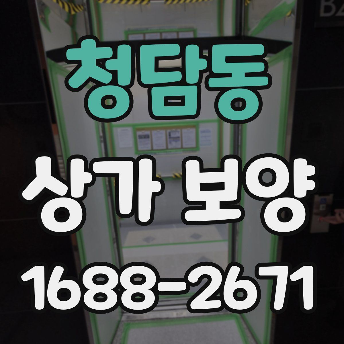 청담동 상가 보양