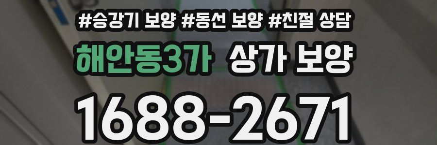 해안동3가 상가 보양