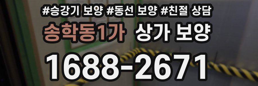 송학동1가 상가 보양