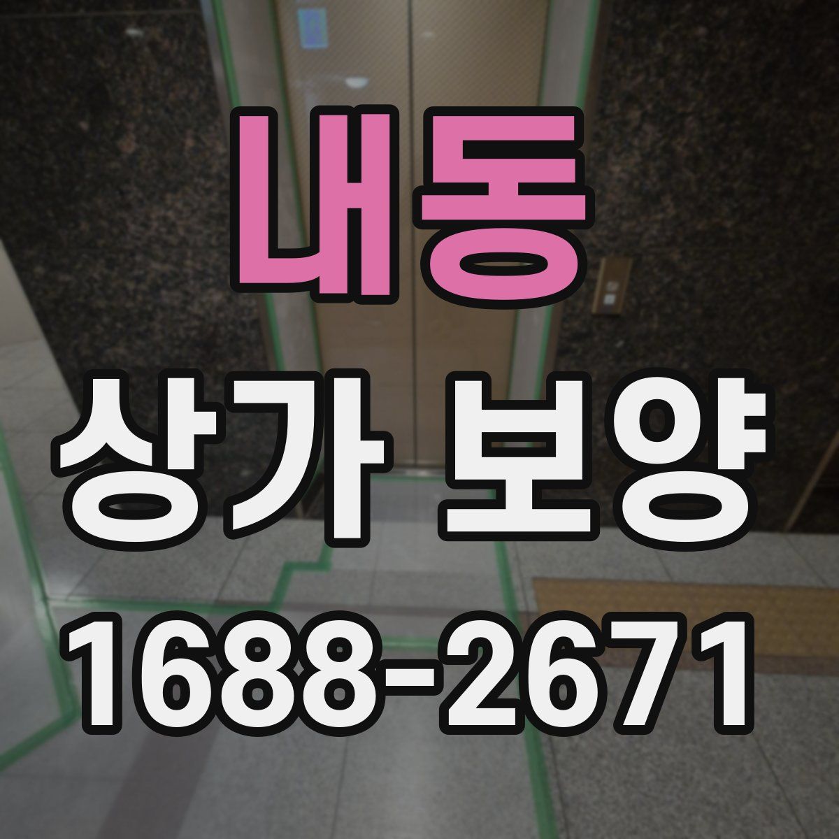 내동 상가 보양