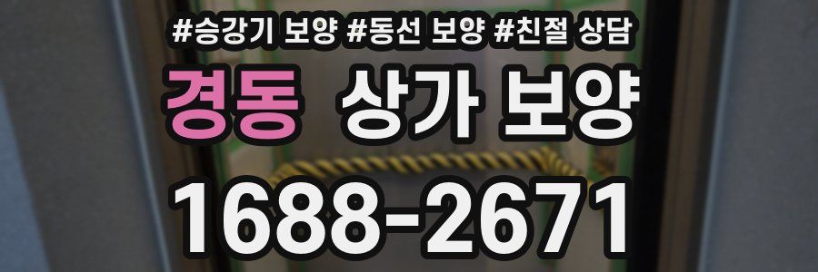 경동 상가 보양