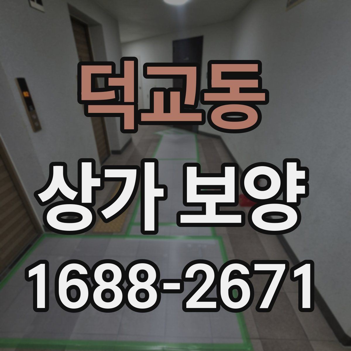 덕교동 상가 보양 업체를 고를 때 확인할 점
